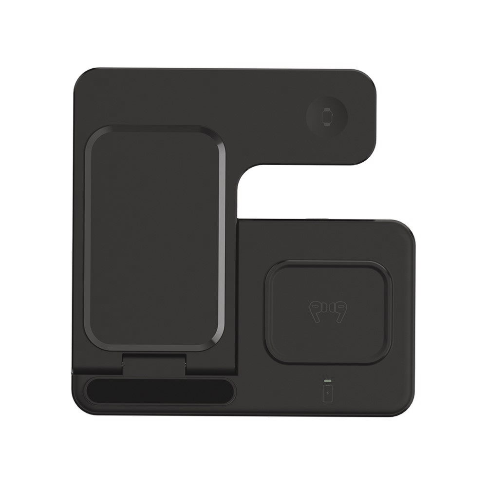 Desktop drzac za mobilni telefon Z5G 3u1 (wireless punjac za mobilni telefon, slusalice i Apple smart watch)
