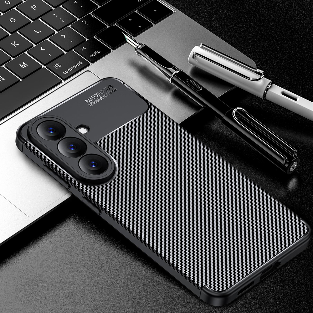 Torbica Defender Carbon za Samsung S946B Galaxy S26 Plus crna