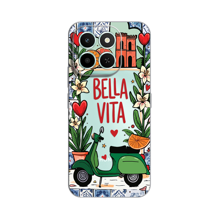 Torbica Silikonska Print Skin za Honor X6c Bella Vita