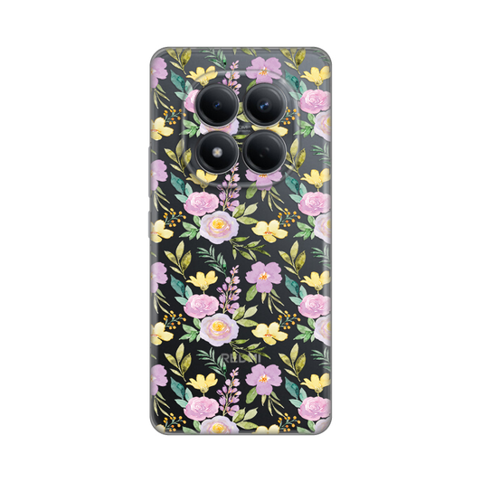 Torbica Silikonska Print Skin za Xiaomi Redmi Note 15 Pro 4G Soft Flowers