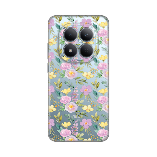 Torbica Silikonska Print Skin za Xiaomi Redmi Note 15 Pro 5G Soft Flowers