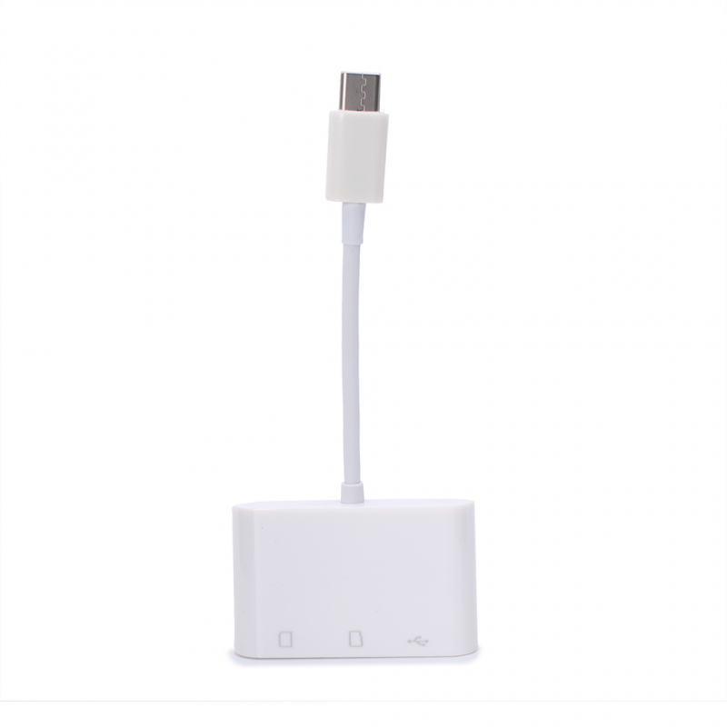 Citac kartica Type C na SD microSD USB 2.0 3 u 1 JWD-59