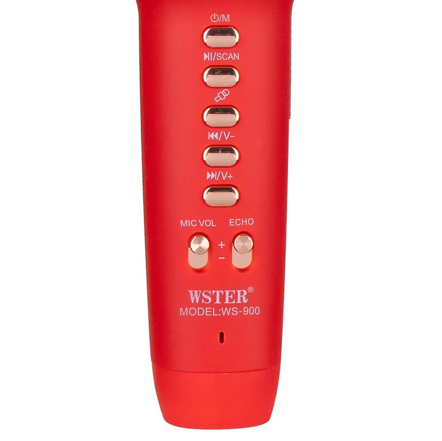 Bluetooth mikrofon WS900 crveni
