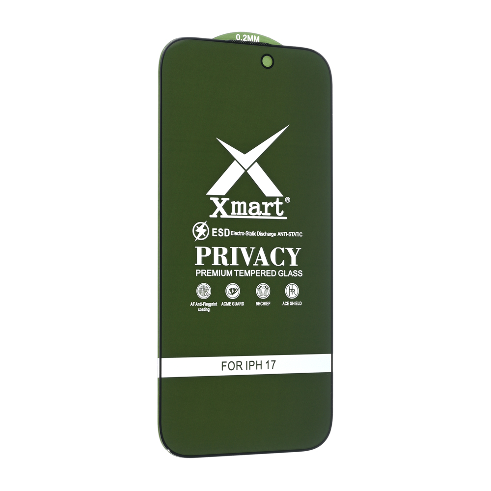 Zastitno staklo Tempered glass X mart 9D Privacy za iPhone 17 6.3