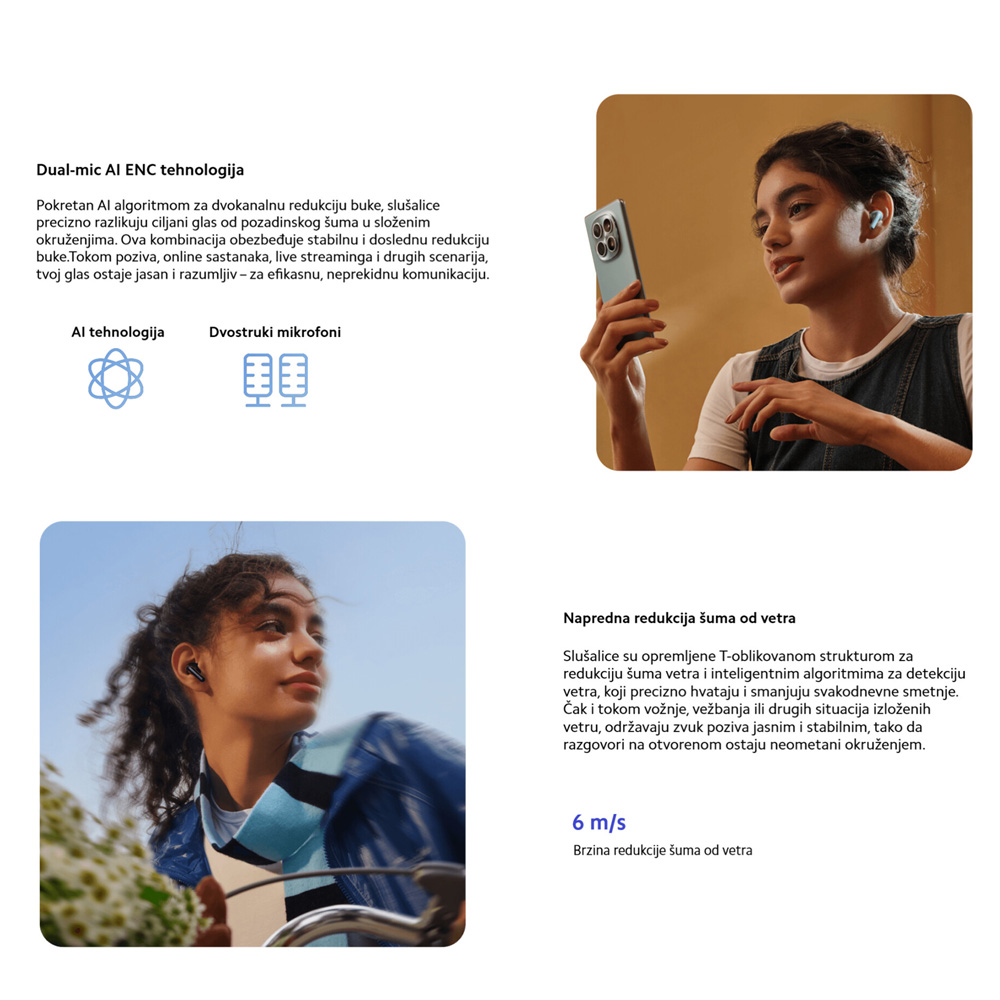 Bluetooth slusalice Xiaomi Redmi Buds 8 lite plave