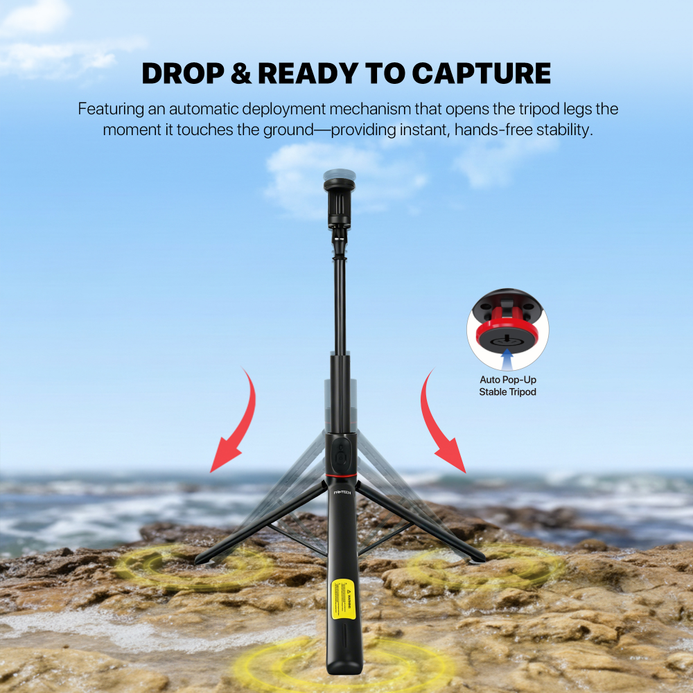 Selfie stick Fantech SS177 selfi stap crni