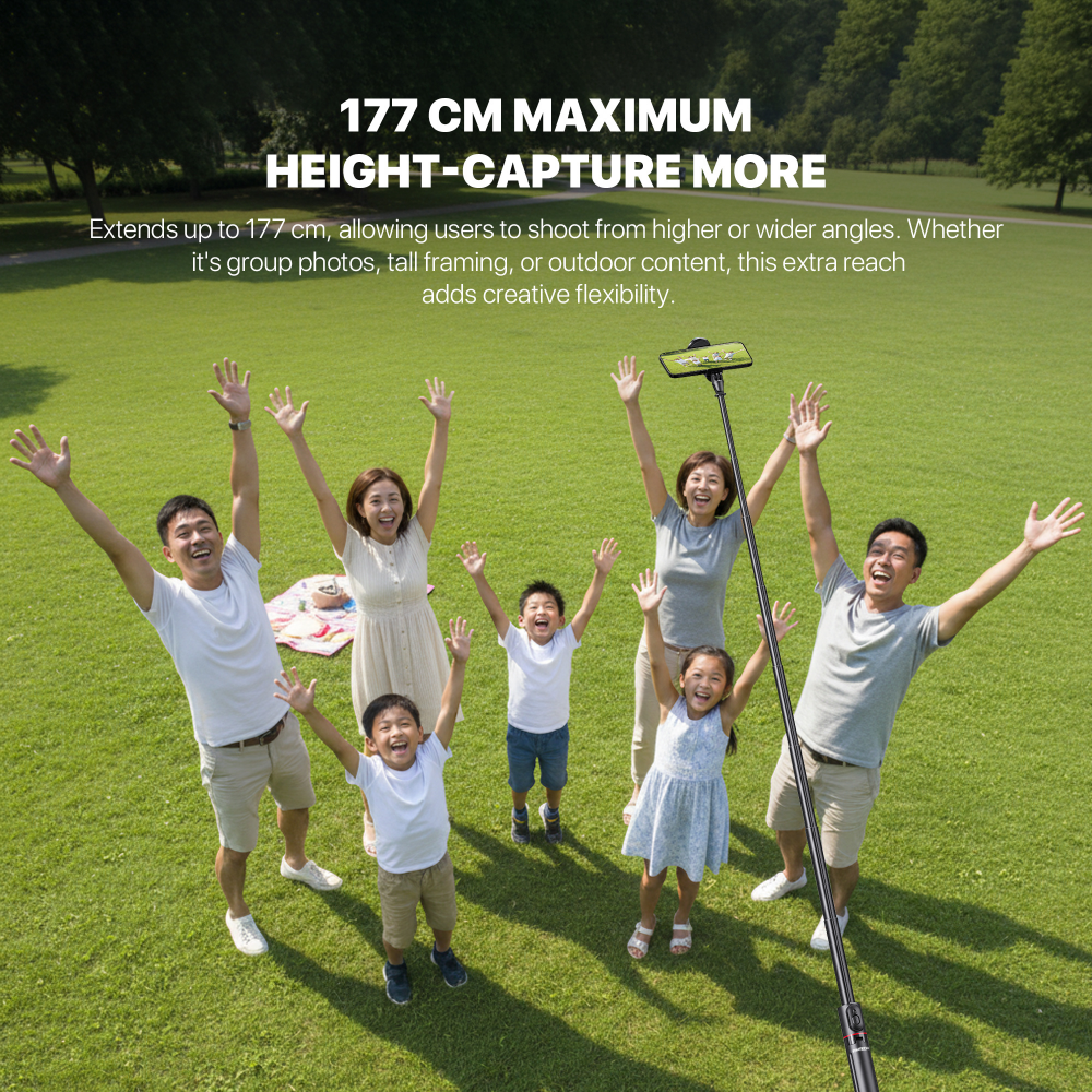 Selfie stick Fantech SS177 selfi stap crni