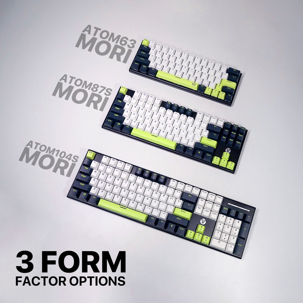 Tastatura Mehanicka Gaming Fantech MK877S RGB Atom 87S Mori plava (taro switch)