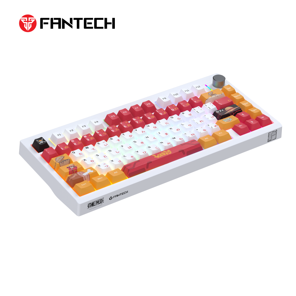 Tastatura Mehanicka Gaming Fantech MK921 Maxfit 8 Wireless ONE PIECE - LUFFY (brown switch)