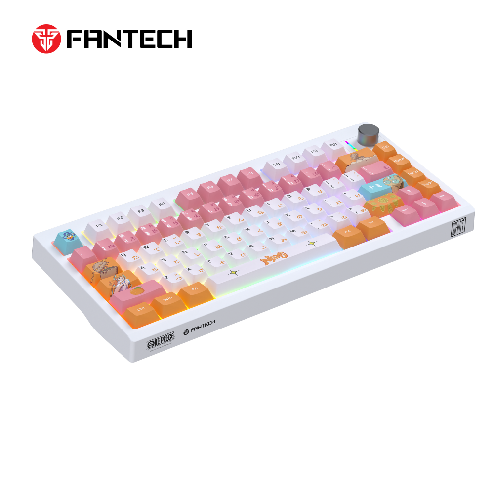 Tastatura Mehanicka Gaming Fantech MK921 Maxfit 8 Wireless ONE PIECE - NAMI (white switch)