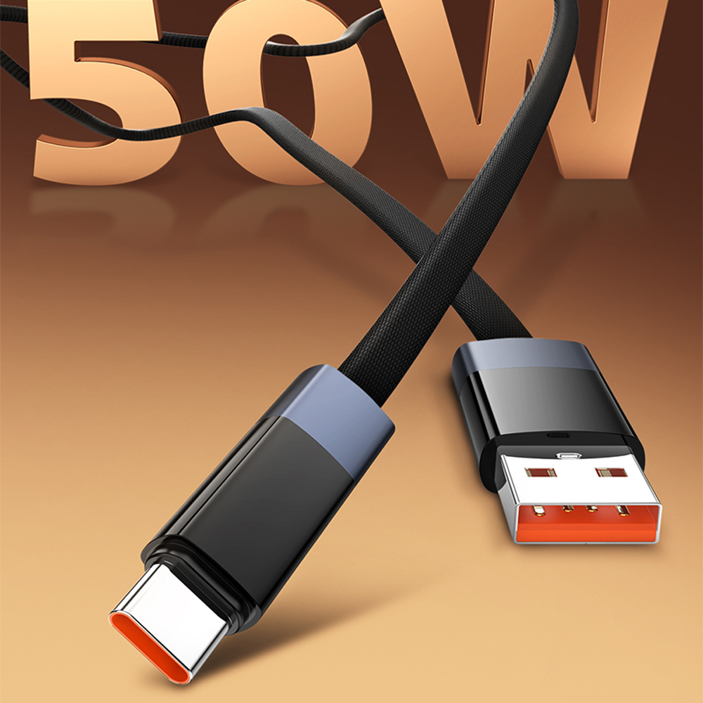 Data kabl LDNIO LS241 50W Fast Automatic Power OFF micro USB crni 1m