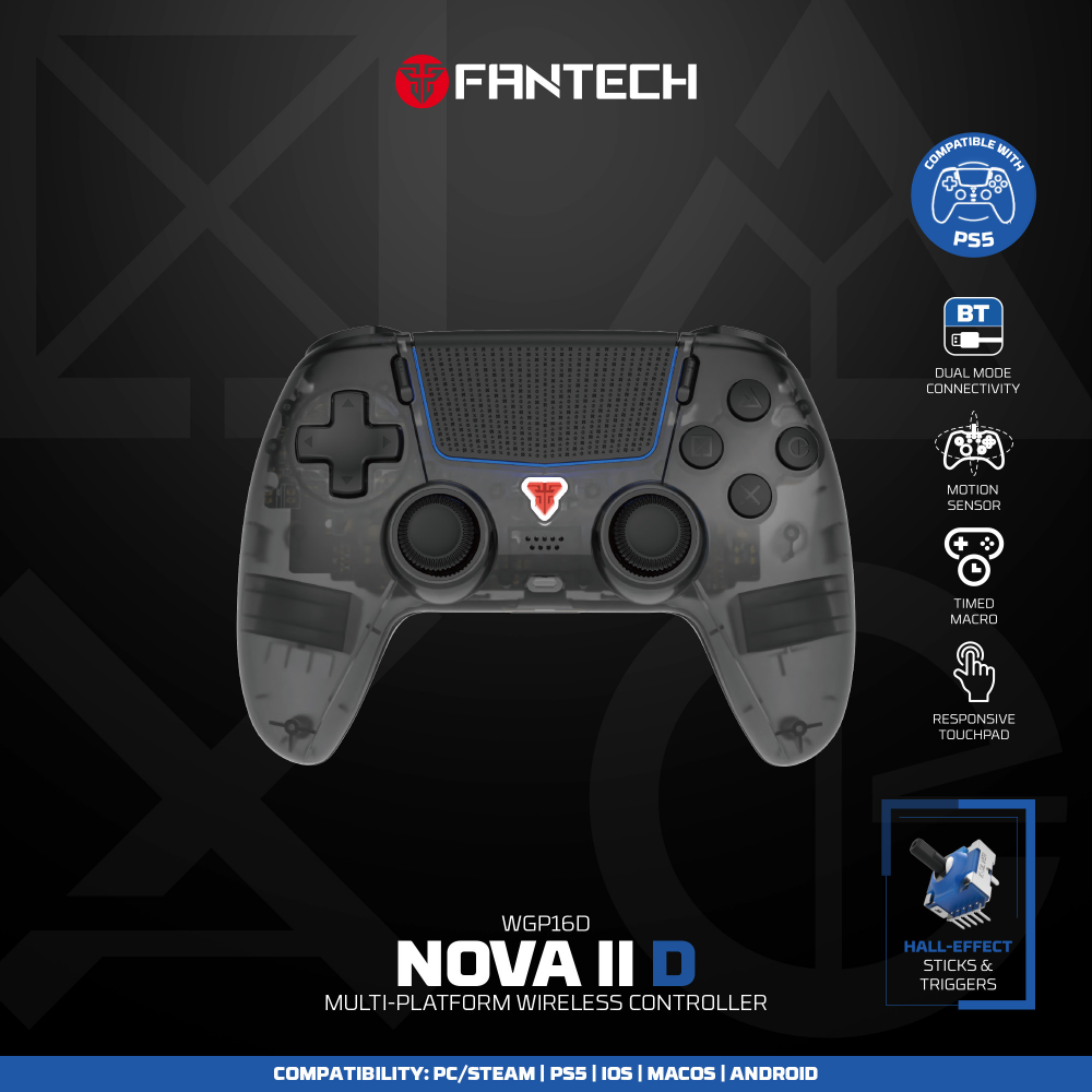 Joypad wireless Fantech WGP16D Nova II D crni