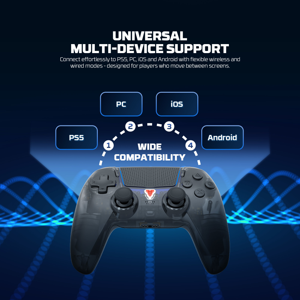 Joypad wireless Fantech WGP16D Nova II D crni