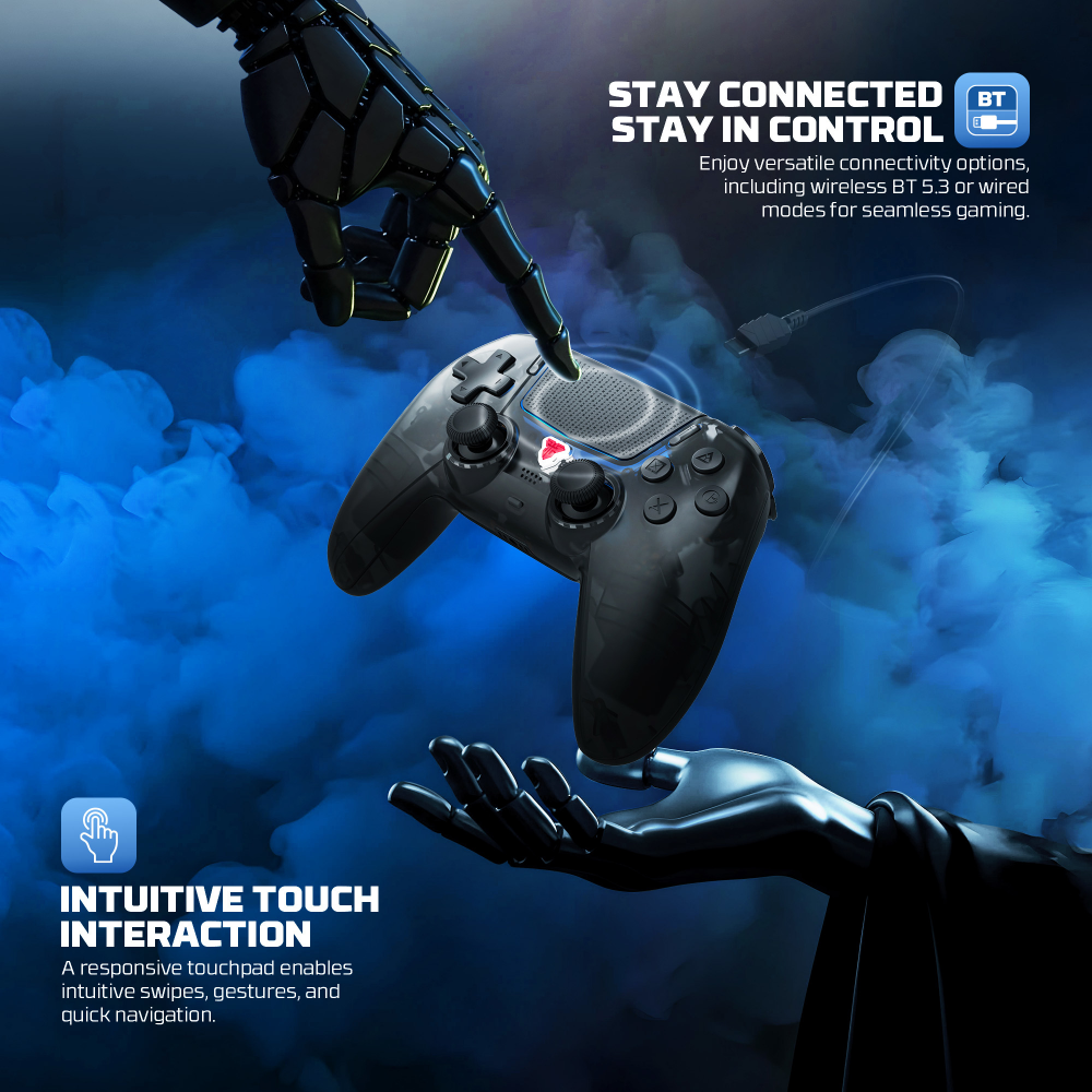 Joypad wireless Fantech WGP16D Nova II D sivi