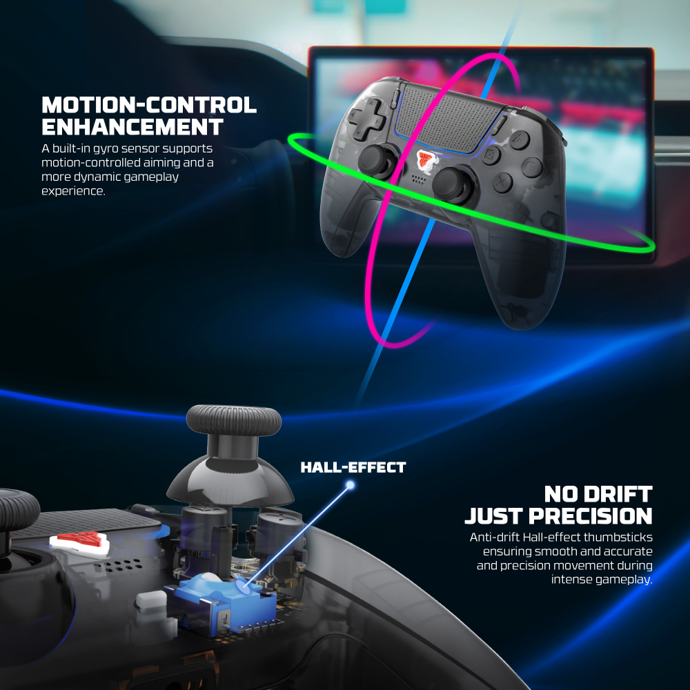 Joypad wireless Fantech WGP16D Nova II D sivi