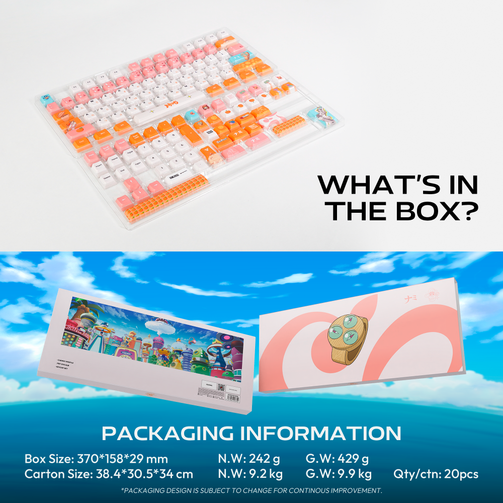 Kapice za tastaturu Fantech ACK03 ONE PIECE - NAMI