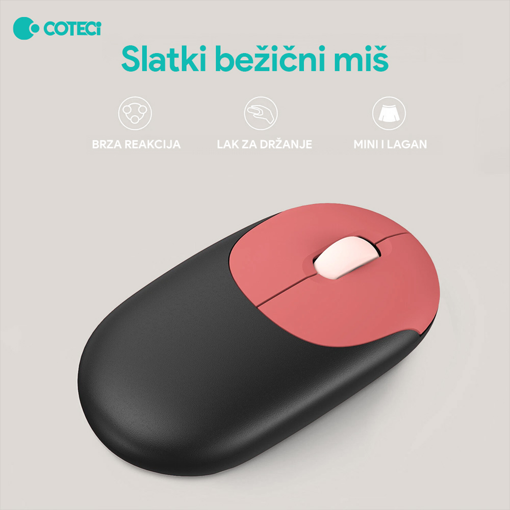 Combo mis i tastatura Coteci OF-053 zelena