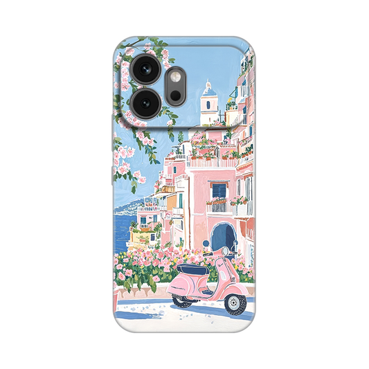 Torbica Silikonska Print za Honor 600 Pink Italy