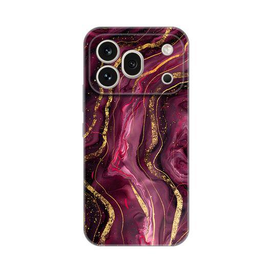 Torbica Silikonska Print za Honor 600 Pro Burgundy