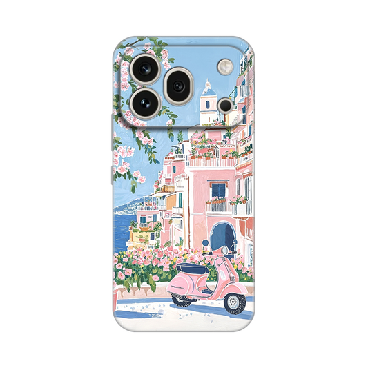 Torbica Silikonska Print za Honor 600 Pro Pink Italy