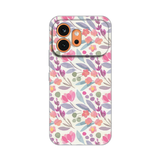 Torbica Silikonska Print za Honor 600 Watercolor Flowers