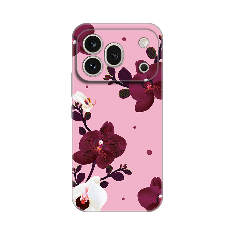 Torbica Silikonska Print Skin za Honor 600 Pro Pink Orchid