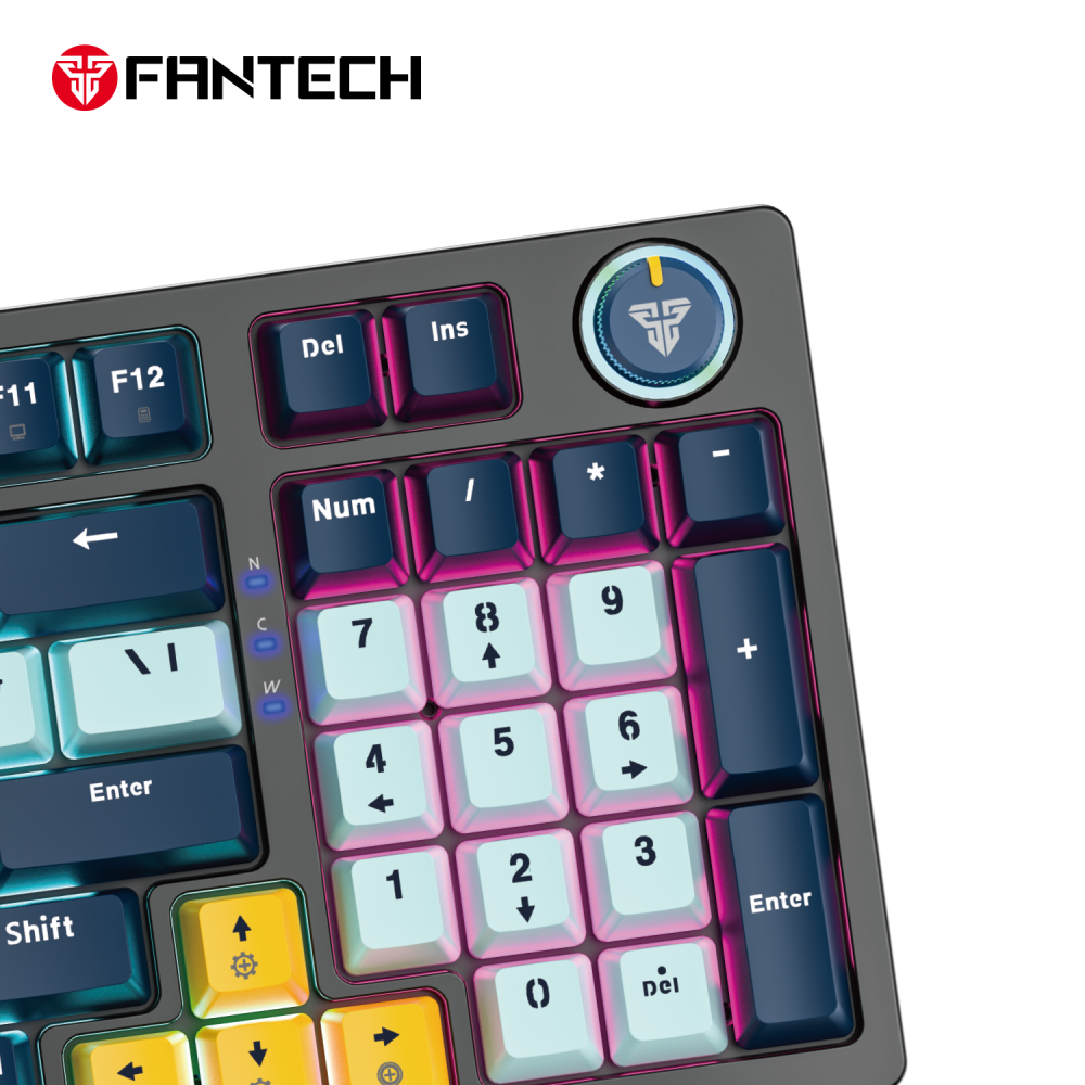 Tastatura Mehanicka Gaming Fantech MK890 RGB Atom 96 Navy (Red switch)