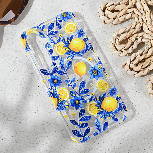 Torbica Print Magsafe za Samsung S931B Galaxy S25 Mediteran Lemon