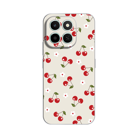 Torbica Silikonska Print za Honor X6c Cherry and Flowers