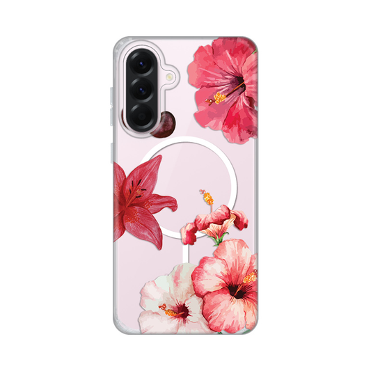 Torbica Print Magsafe za Samsung A566B Galaxy A56 Hibiscus