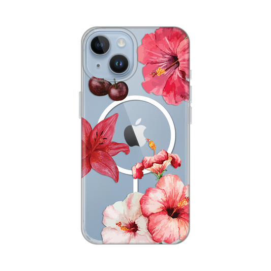 Torbica Print Magsafe za iPhone 13/14 6.1 Hibiscus