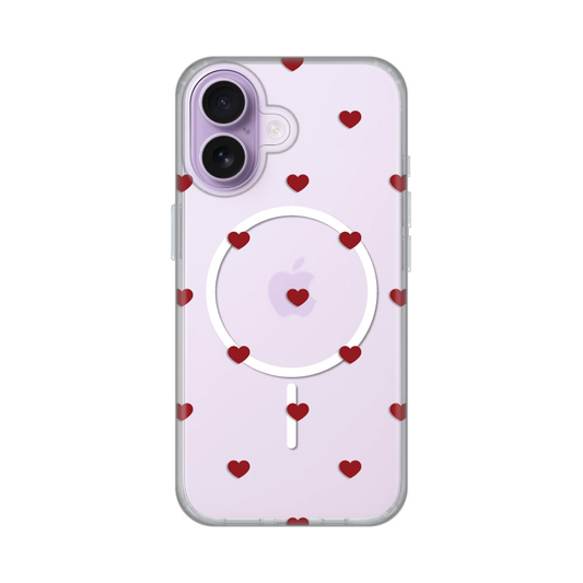 Torbica Print Magsafe za iPhone 17 6.3 Red Hearts