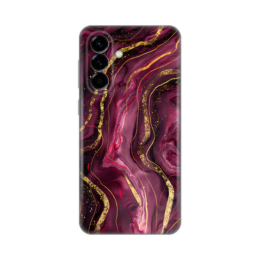Torbica Silikonska Print za Samsung A576B Galaxy A57 5G Burgundy