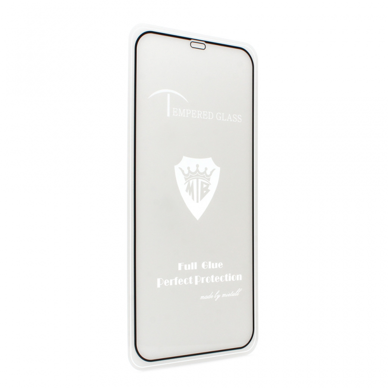 Zastitno staklo Tempered Glass 2.5D full glue za iPhone 12 Pro Max 6.7 crni