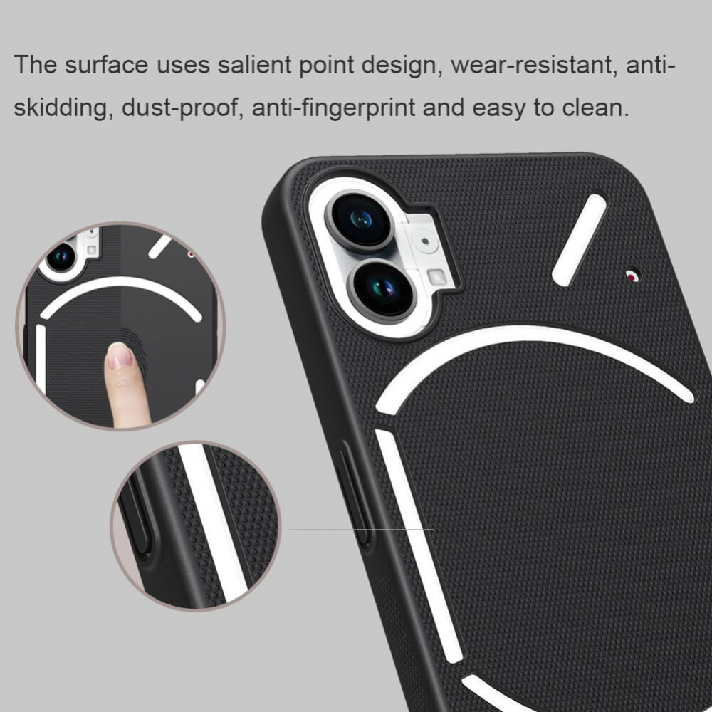 Torbica Nillkin Scrub za Nothing Phone 1 crna