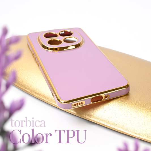Torbica Color TPU za Xiaomi Redmi Note 14 Pro Plus ljubicasta