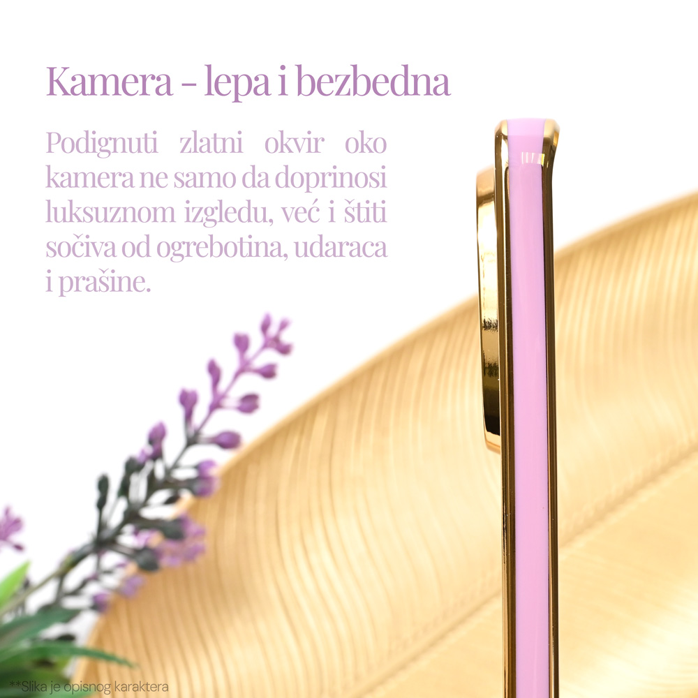 Torbica Color TPU za Xiaomi Redmi Note 14 Pro Plus ljubicasta