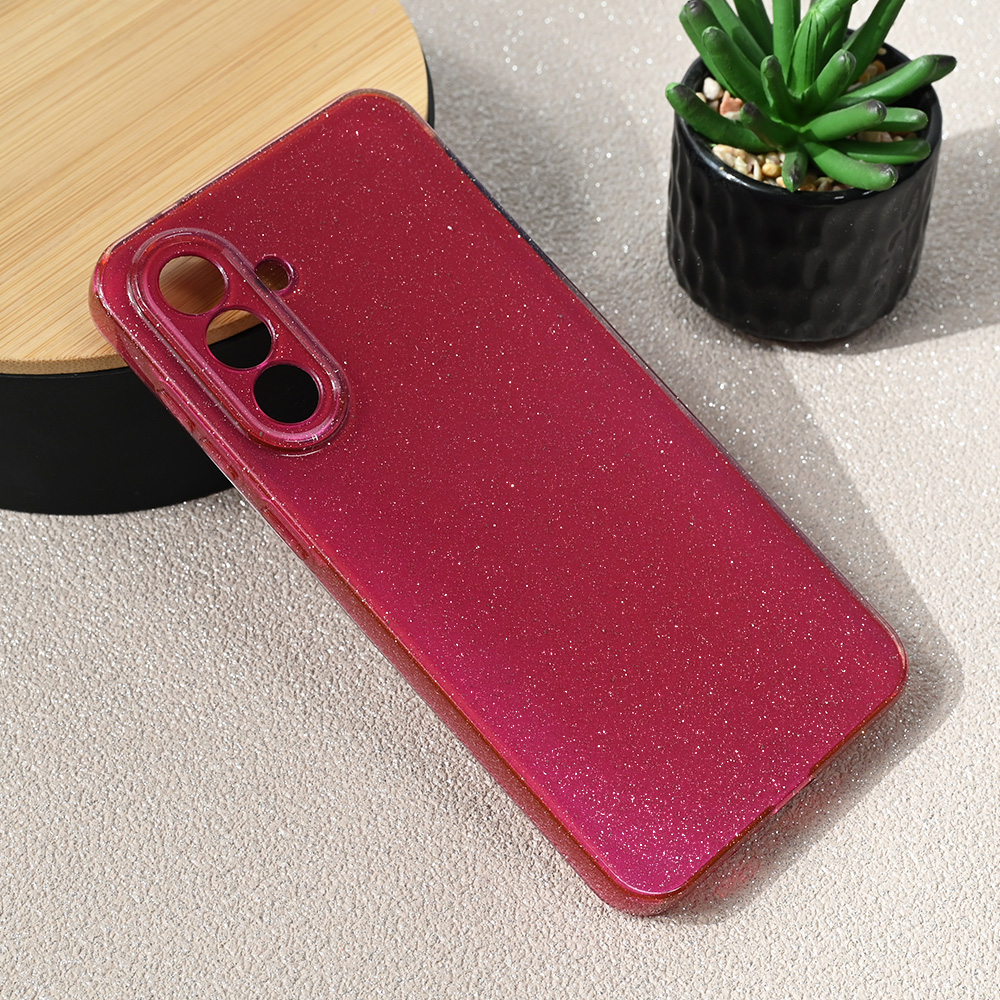 Torbica Sparkle Dust za Samsung A366B Galaxy A36 5G bordo
