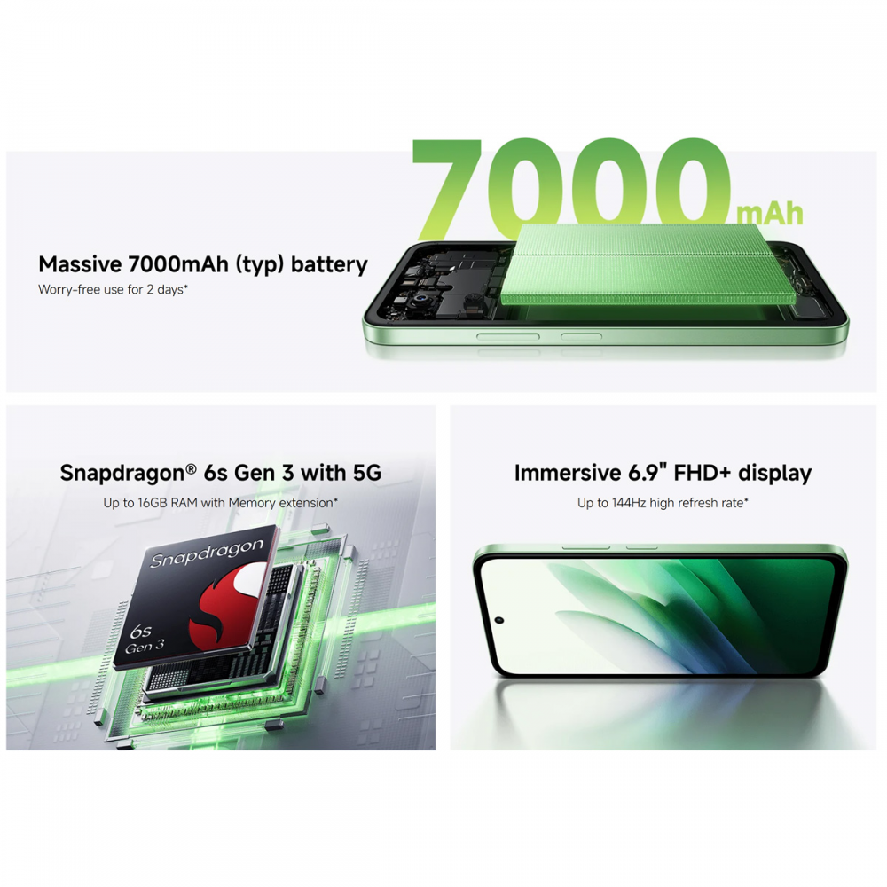 Mobilni telefon Xiaomi Redmi 15 6.9" 8GB/256GB crni