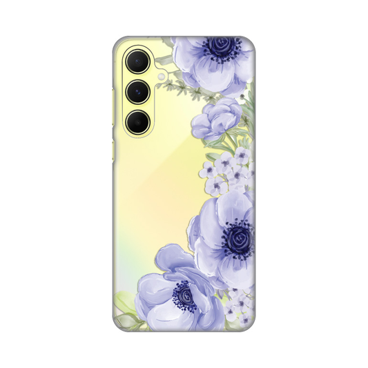 Torbica Silikonska Print Skin za Samsung A556B Galaxy A55 5G Blue Roses