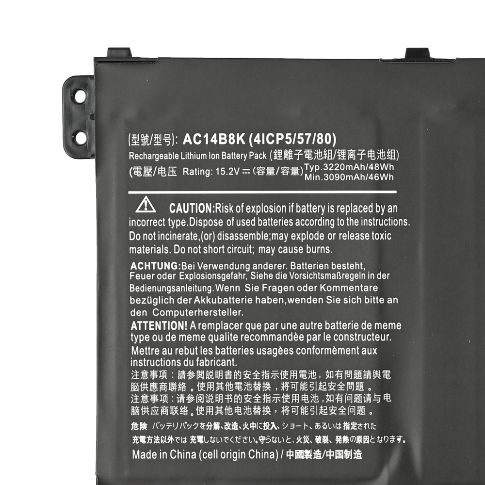 Baterija za laptop Acer A515 15.2V 3030mAh AC14B8K HQ2200 M