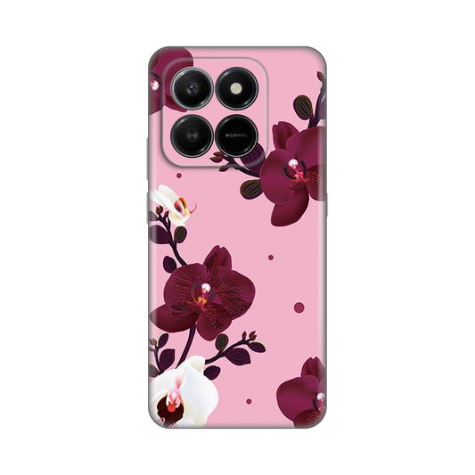 Torbica Silikonska Print Skin za Honor X7d 4G/400 Smart 5G Pink Orchid