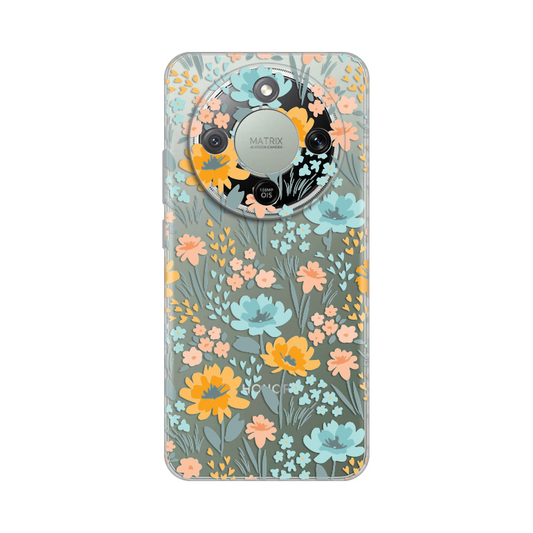 Torbica Silikonska Print Skin za Honor Magic 8 Lite Lovely Flowers