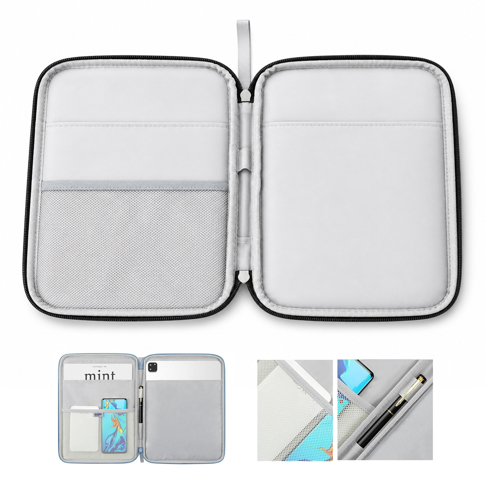 Torbica Flat 30*22cm crna