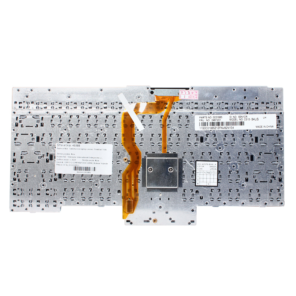 Tastatura za laptop Lenovo ThinkPad T430