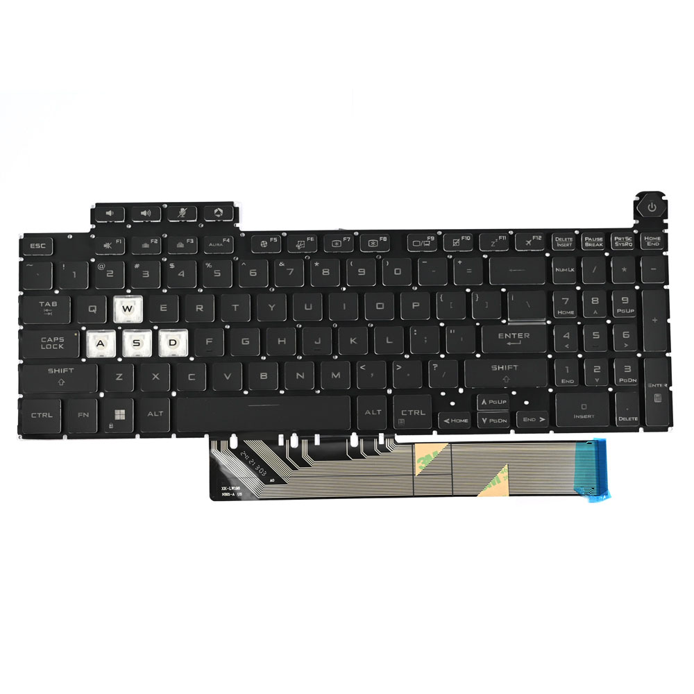 Tastatura za laptop Asus TUF Gaming A15 F15 FA507 FX507 mali enter pozadinsko osvetljenje
