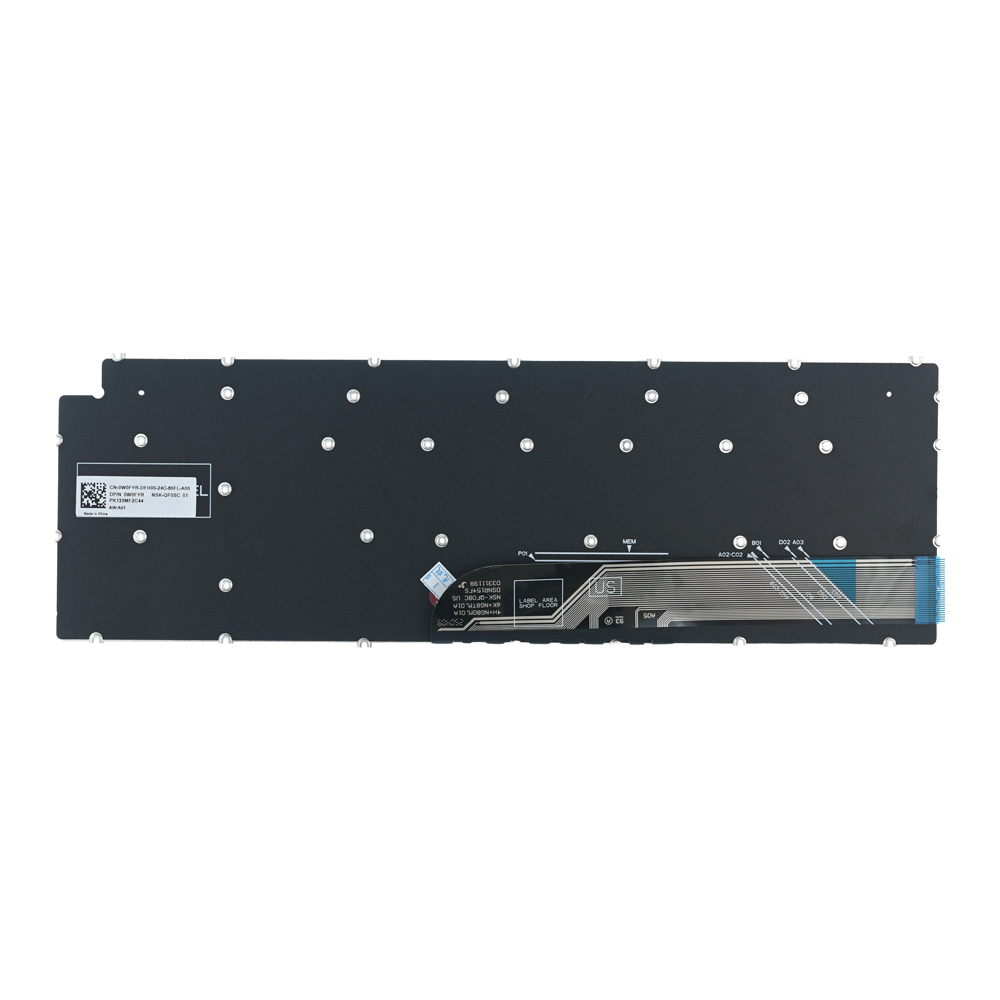 Tastatura za laptop Dell Inspiron 15 5590 crna ORG