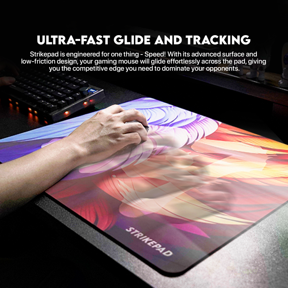 Podloga za mis Fantech MST491 Holographic Strikepad plava