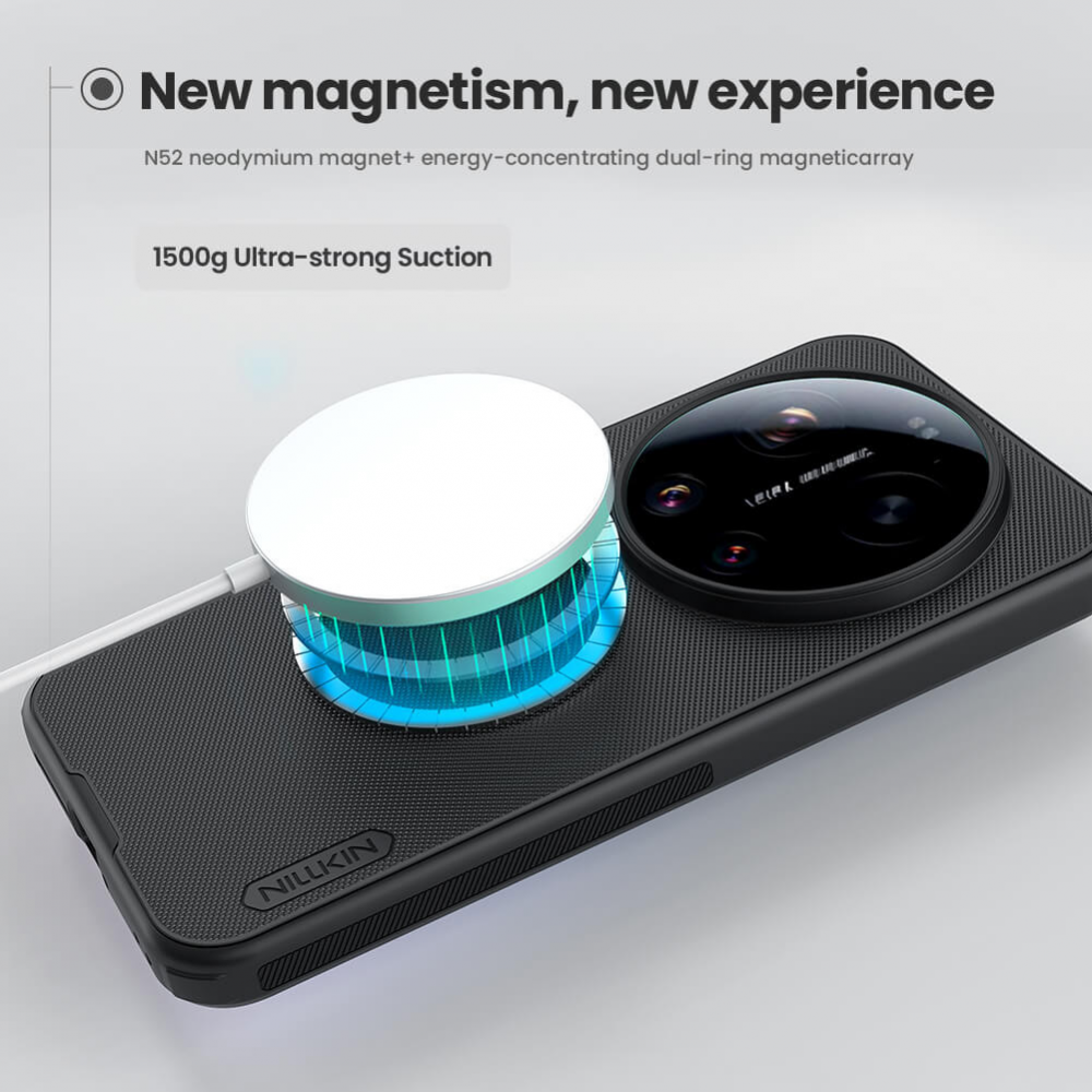 Torbica Nillkin Scrub Pro Magnetic za Xiaomi 17 Ultra crna