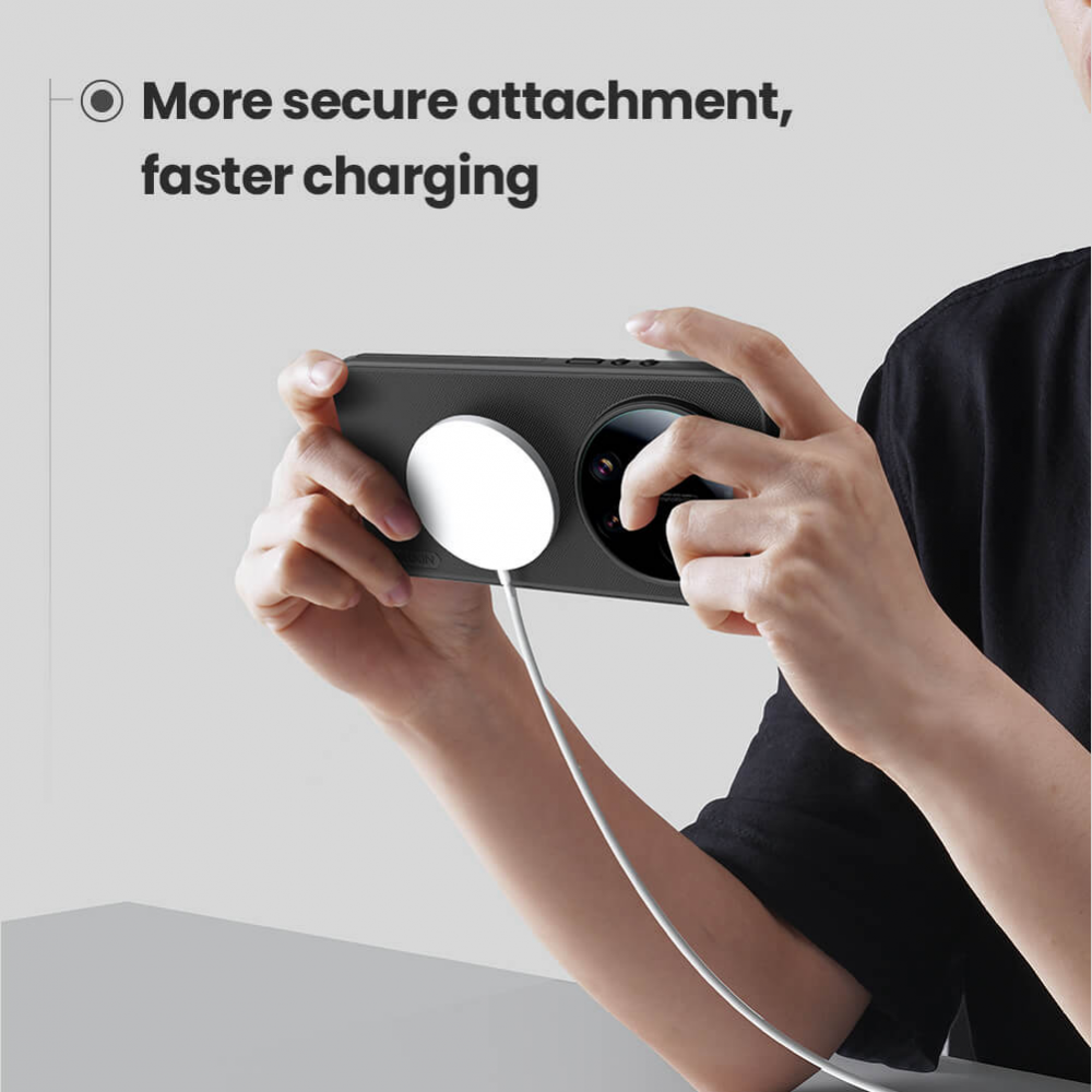 Torbica Nillkin Scrub Pro Magnetic za Xiaomi 17 Ultra crna